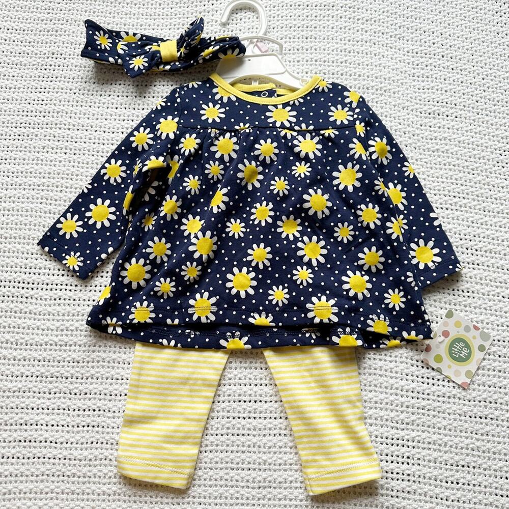 Little Me Daisy 2 piece Outfit